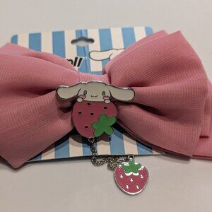 Cinnamoroll Strawberry Hair Bow for Girls